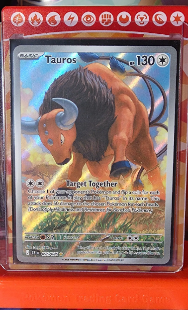 Tauros Illustration rare Chaos Rising 096