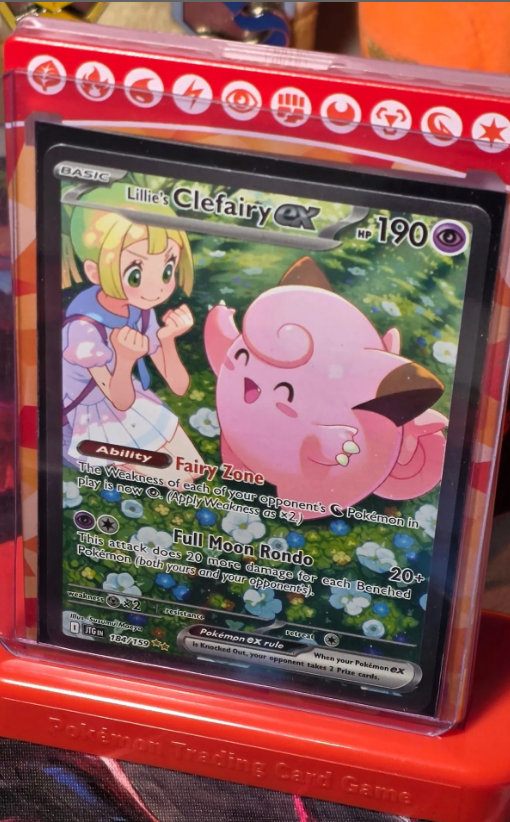Lillie's Clefairy ex 184/159 Special Illustration Rare