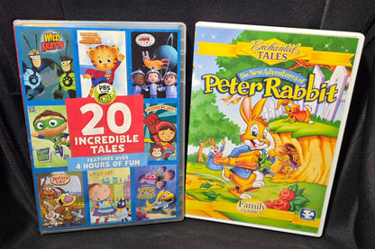PBS Kids & Family DVD Bundle (Lot of 6) - Curious George, Thomas, PJ Mask